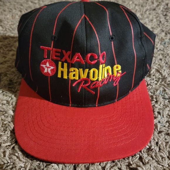 Vintage Texaco‎ Havoline NASCAR Hat Cap Snapback Racing - Picture 1 of 9